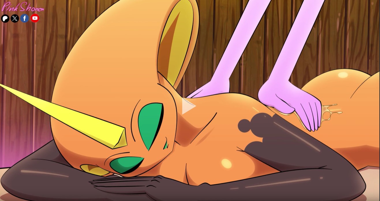 Her touch electrifies a sensual embrace