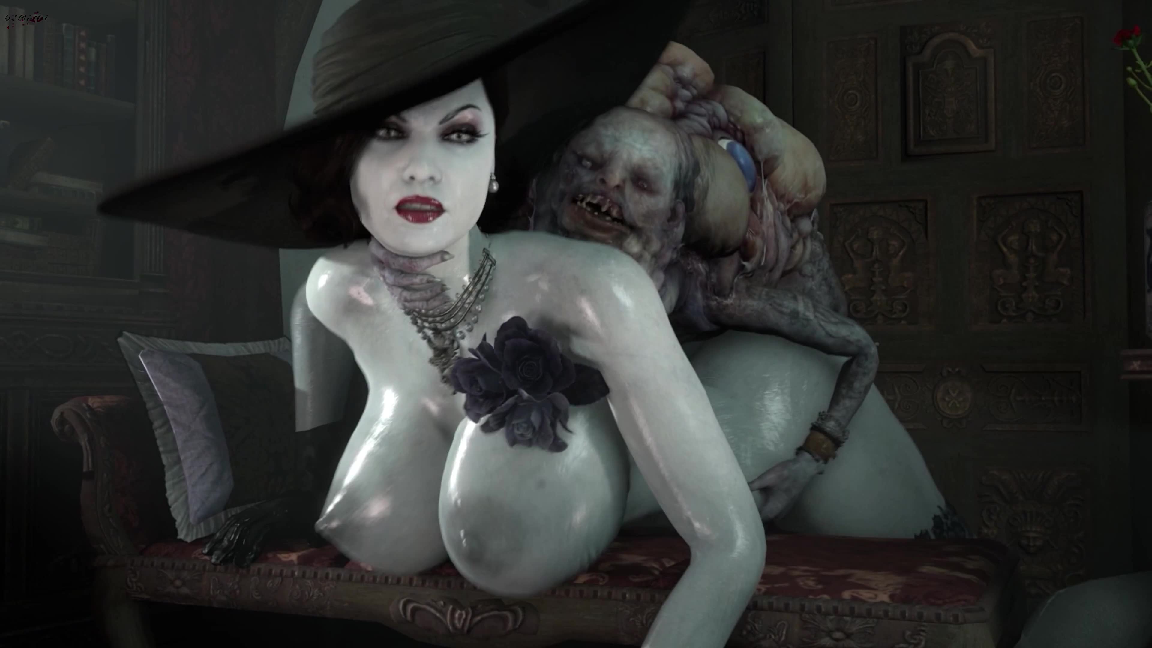Resident evil lady dimitrescu rule 34