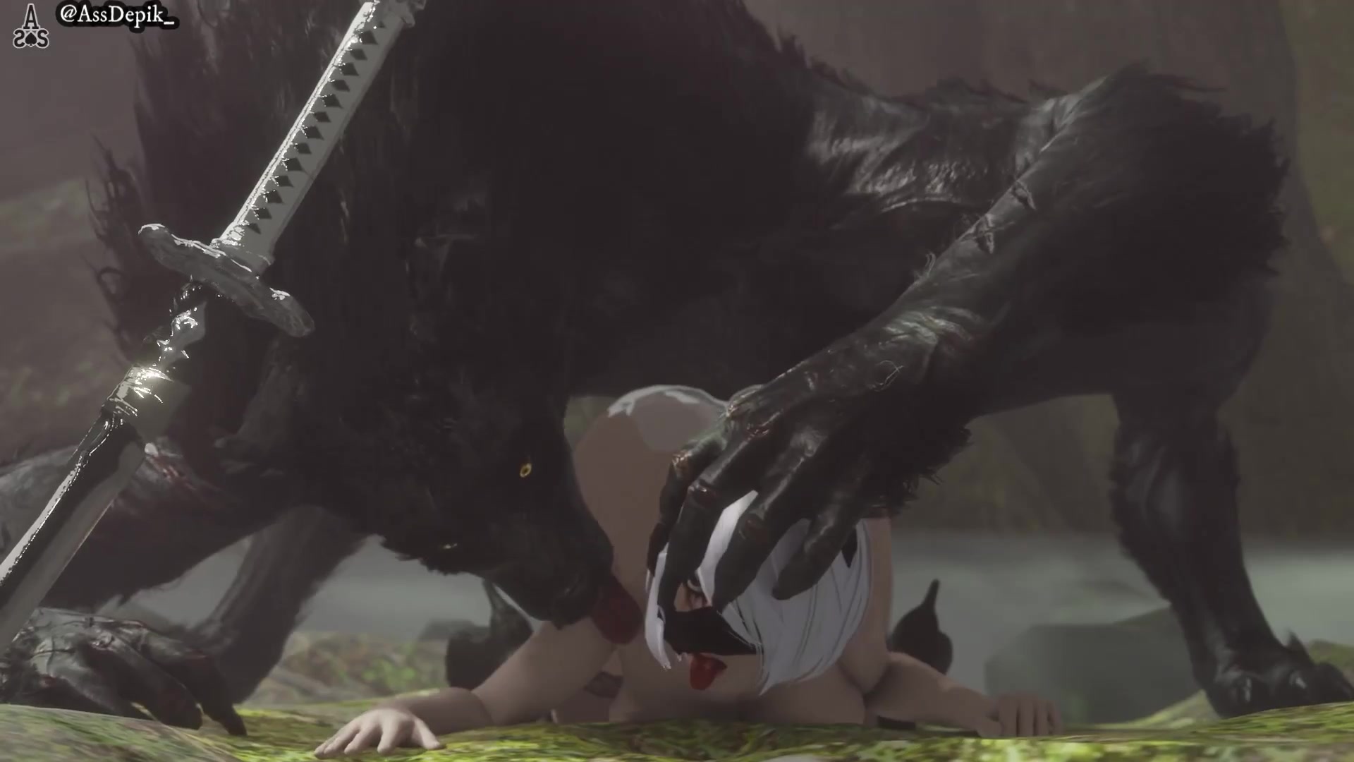 [AssDepik_] Yorha x werewolf... 